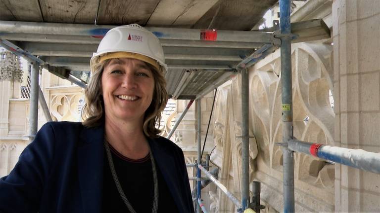 Directeur Marieke Wiegel van de Grote Kerk in Breda. (foto: Raoul Cartens)