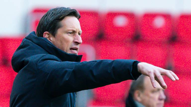 PSV-trainer Roger Schmidt (foto: ANP).