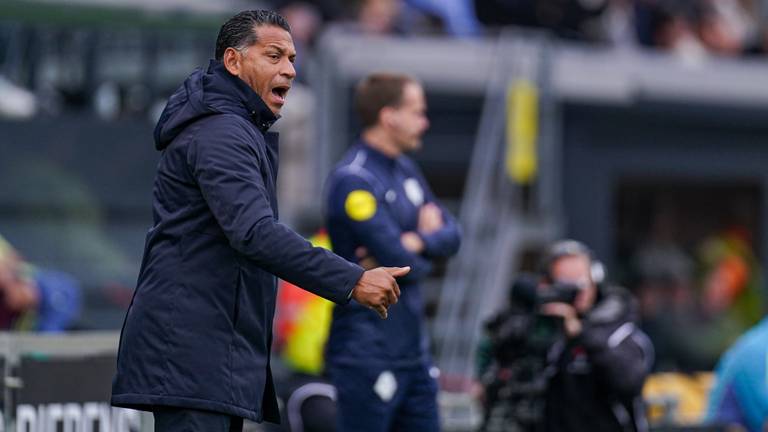 RKC Waalwijk-trainer Henk Fraser. (Foto: Joris Verwijst/Orange Pictures)