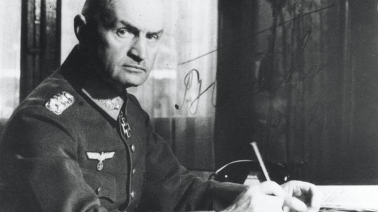 Generaal Johannes Blaskowitz, hoogste baas van de bezetter in mei 1945 (foto: Bundesarchiv).