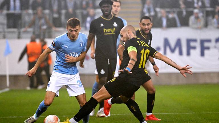 Patriot Sejdiu als speler van Malmö FF. (Foto: Peter De Voecht / Photo News)