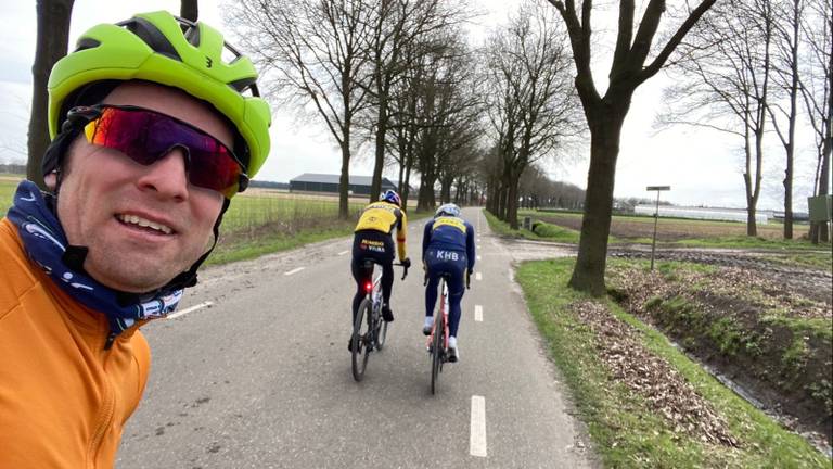 Wout van Aert 'bijna doodgereden' op Brabantse wegen