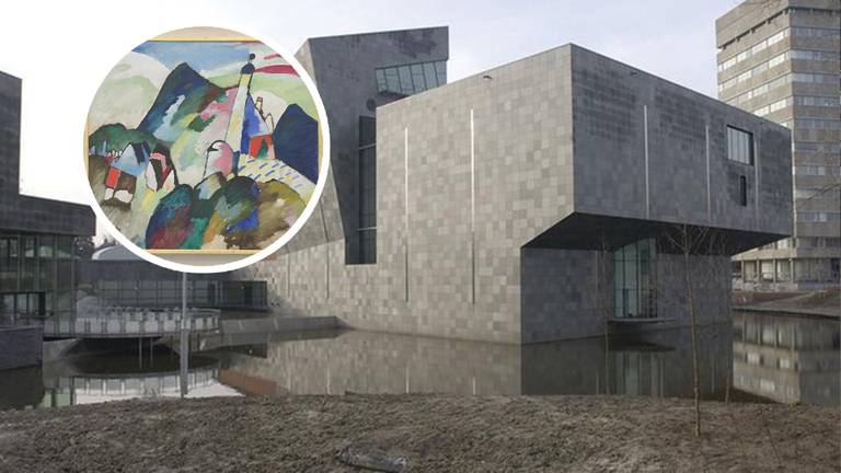 Het Van Abbemuseum en het schilderij van Wassily Kandinsky
