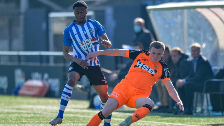 FC Eindhoven houdt FC Volendam op gelijkspel. Foto: OrangePictures.