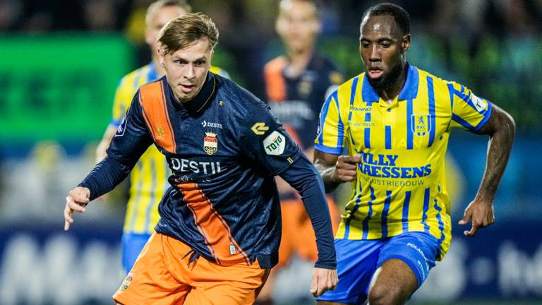 Ringo Meerveld tijdens zijn debuut voor Willem II (foto: Orange Pictures).