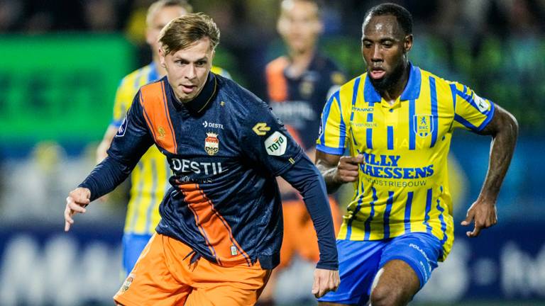 Ringo Meerveld tijdens zijn debuut voor Willem II (foto: Orange Pictures).