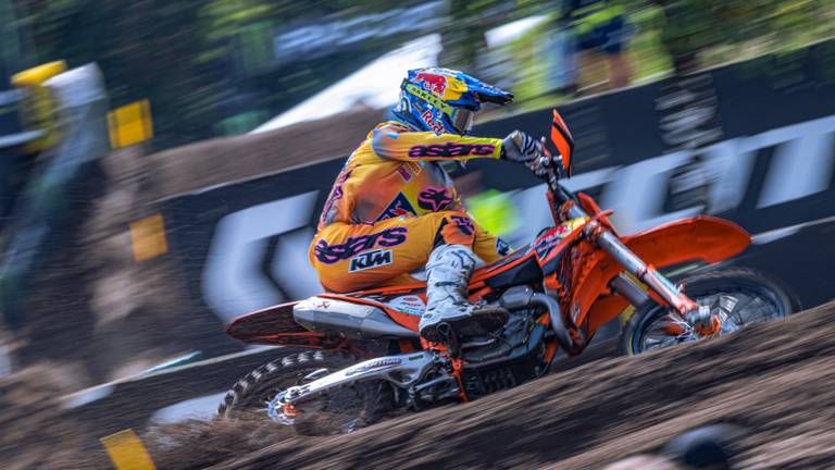 Jeffrey Herlings ouderwets op dreef in Arnhem (foto: ANP).