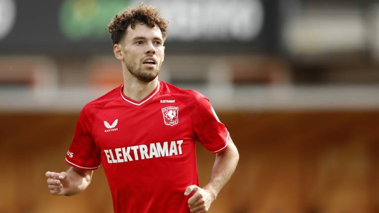 FC Twente-aanvaller Mitchell van Bergen. (Foto: ANP, Bart Stoutjesdijk)