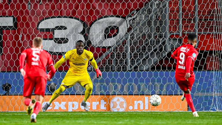 PSV speelt met 1-1 gelijk tegen FC Twente (foto: ANP). 