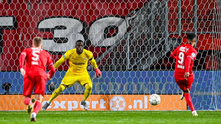 PSV speelt met 1-1 gelijk tegen FC Twente (foto: ANP). 