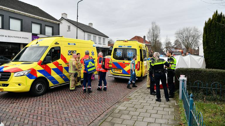 De hulp voor het slachtoffer uit Bladel was vergeefs (foto: Rico Vogels/SQ Vision)