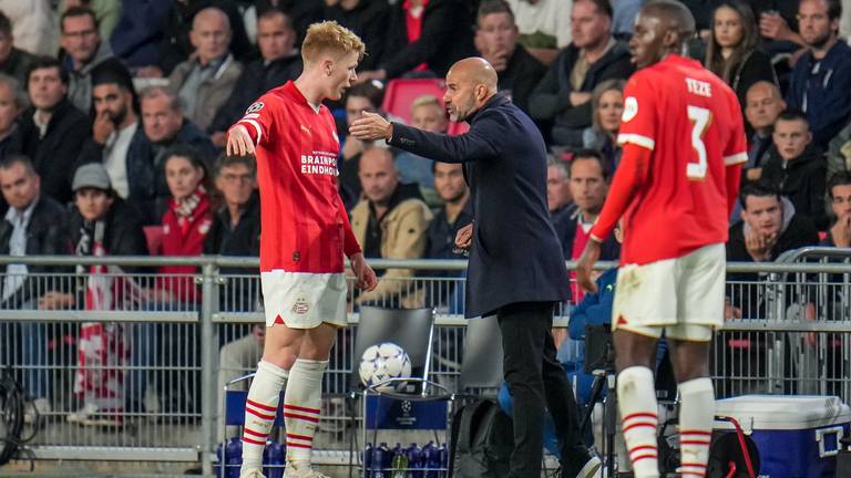 Peter Bosz en Jerdy Schouten (foto: OrangePictures).