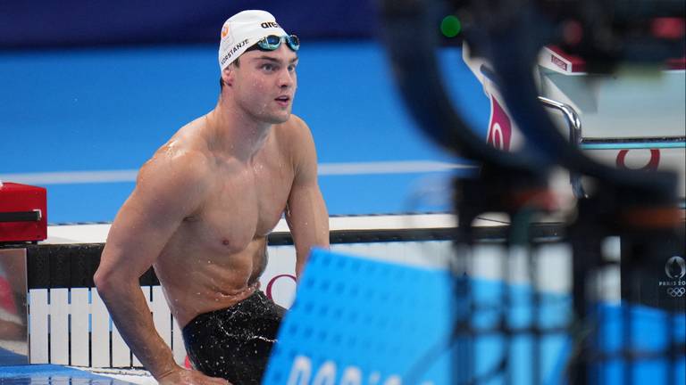 Nyls Korstanje tijdens de Olympische Spelen in Parijs (foto: Rene Nijhuis/Orange Pictures).