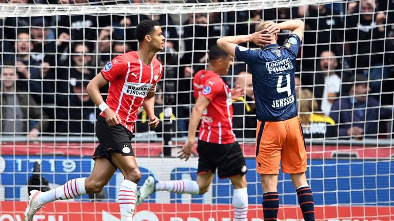 Vreugde bij PSV, teleurstelling bij WIllem II (Foto: ANP)