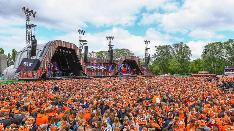 Een eerdere editie van 538 Koningsdag in Breda (Foto: Tom Swinkels).