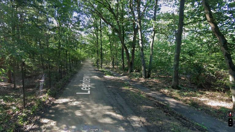 Het meisje werd zondagmiddag door een onbekende man van haar fiets getrokken (bron: Google Streetview)