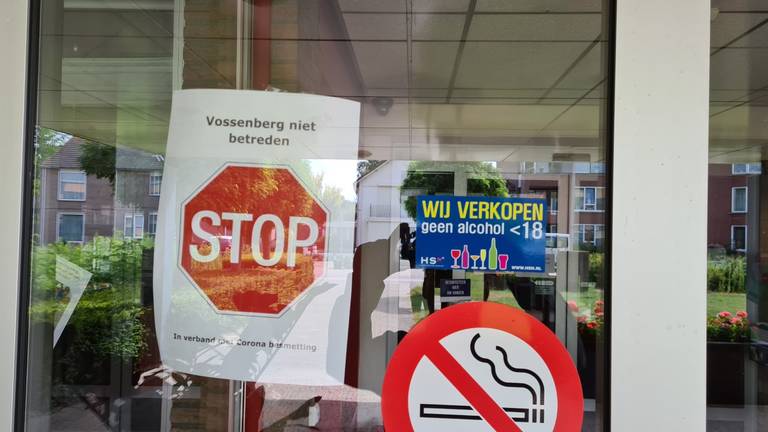 Bezoek is voorlopig niet welkom bij de Vossenberg (foto: Noël van Hooft).