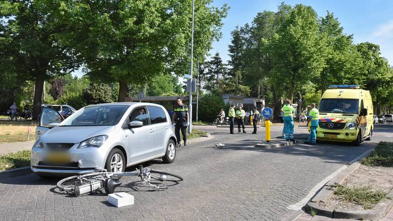 Een fietser raakte zwaargewond (foto: Toby de Kort/ SQ Vision).