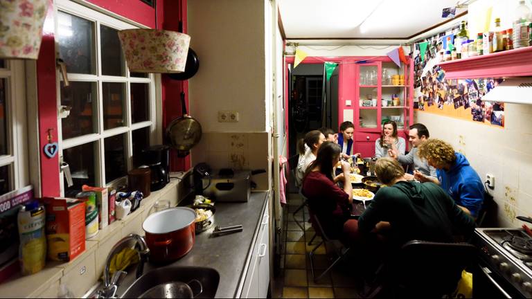 Studentenkamers: veel geld voor weinig ruimte (foto: ANP).