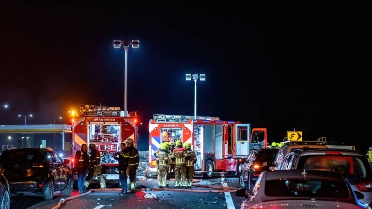 Er werd groot alarm geslagen na het ongeluk (foto: Jurgen Versteeg/SQ Vision).