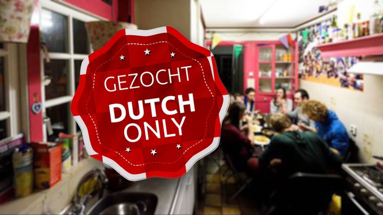 De 'Dutch only' advertenties zorgen volgens Discriminatie.nl voor een vernederend gevoel bij internationale studenten (foto: ANP).