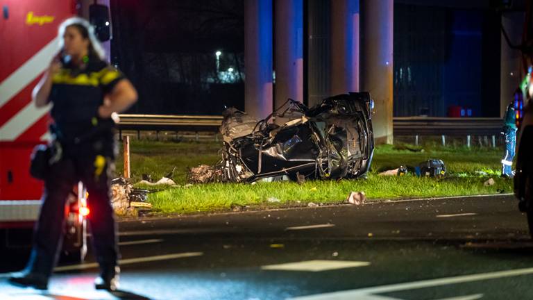 Bij het ongeluk kwam een Helmonder om het leven (foto: Mediatv)