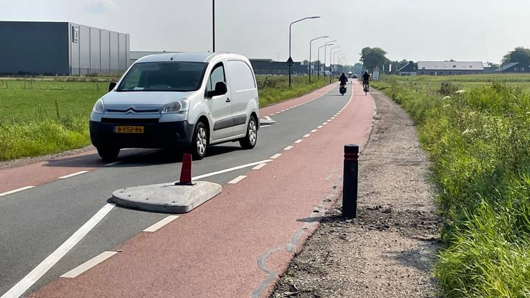 Gerrit gruwt van de 'nieuwe' Middenweg in Andel