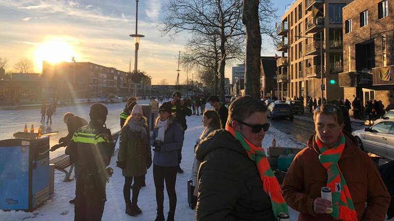 Drukte zaterdag in Tilburg (foto: Omroep Brabant).