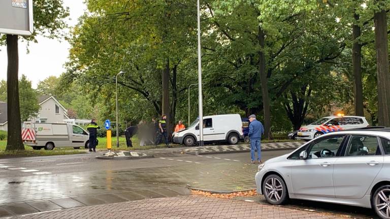 Woensdag vloog er opnieuw een auto uit de bocht (foto: Lindy van den Eenden).