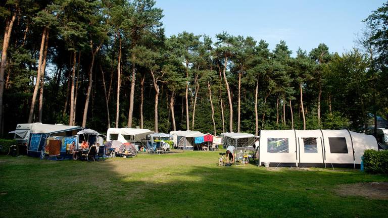 Op camping 't Zand was dit seizoen geen vrij plekje te vinden (foto: Roland Geppaard).