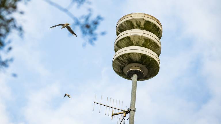 Het luchtalarm is maandag weer getest (foto: ANP / Hollandse Hoogte Venema Media).