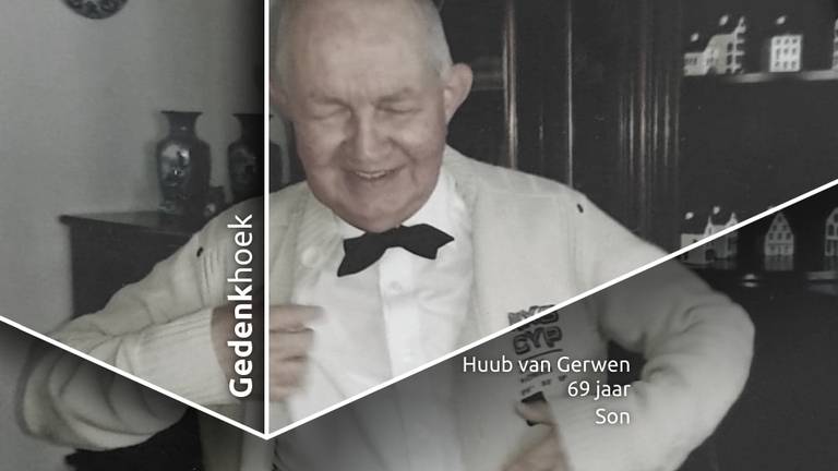 Vader en opa Huub van Gerwen.