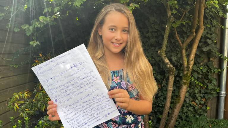 Yara (9) mist Iraanse vriendin en schrijft brief: 'Mag Nel hier wonen?'