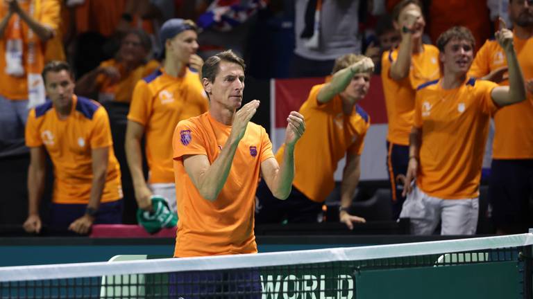 Paul Haarhuis, bondscoach van het Nederlands team. (Foto: -Jean Catuffe / DPPI)