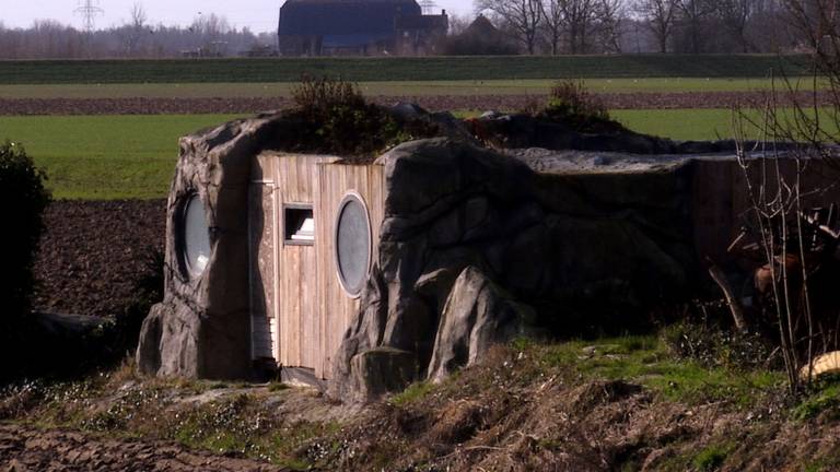 In de Biesbosch komen twee rotswoningen: 'Het zijn geen hobbithuisjes.'