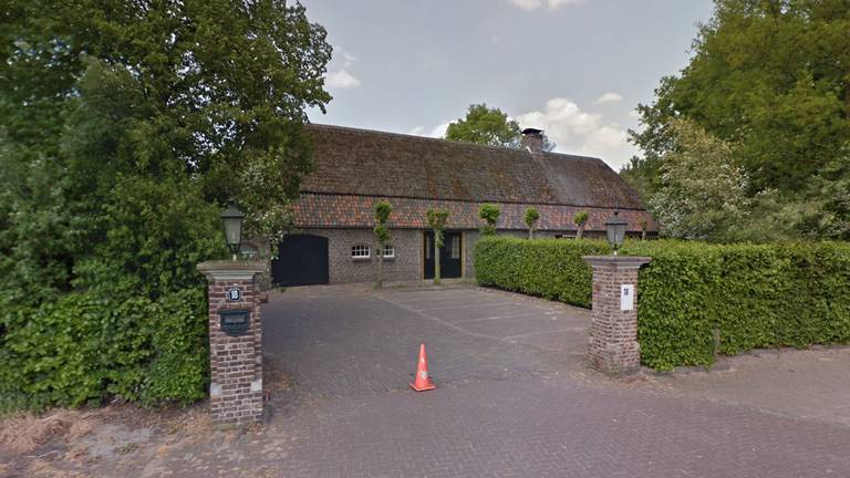 De groepsaccommodatie in Someren (beeld: Google Streetview).