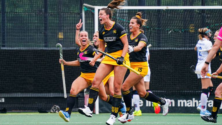 Bossche hockeyvrouwen schrijven geschiedenis met landstitel