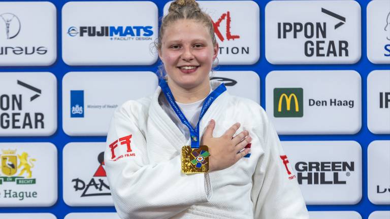 Paulien Sweers Europees kampioen judo (foto: Graatje Weber).