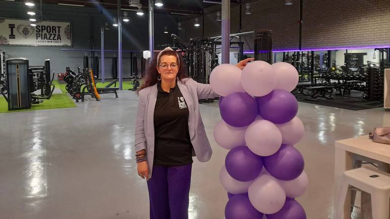 Heidy Chahid - van den Dungen in haar vrouwensportschool in Tilburg.