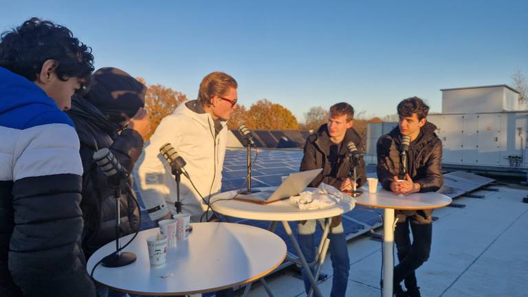 Podcast Nuenens College (foto: Noël van Hooft)