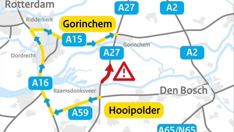 Kaartje Rijkswaterstaat.