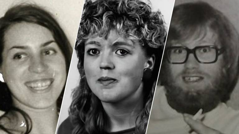 Anny Heyligers, Gemma van de Boom en Ruud van den Heuvel zijn al decennia vermist (foto's: politie.nl).