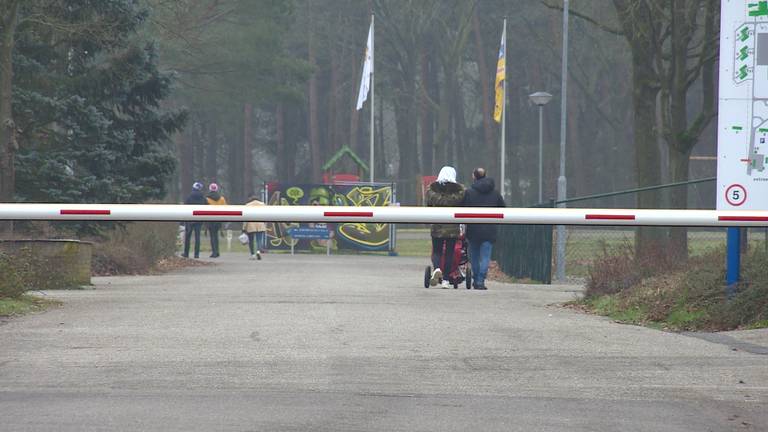 Het azc in Budel (foto: Omroep Brabant).