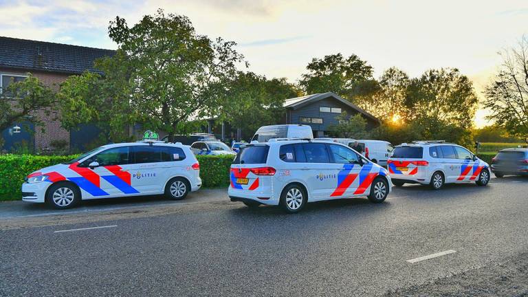 De politie zette groots in (foto: Rico Vogels/Persbureau Heitink).