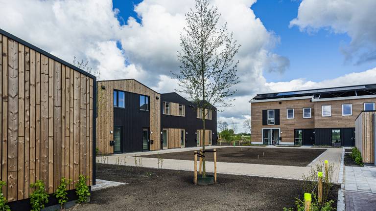 Modulaire huizen zoals ze nu al staan in de wijk STEK in Rosmalen (foto: Barli).