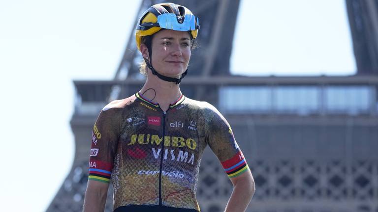 Marianne Vos pakte zondag net naast de gele trui (foto: ANP).