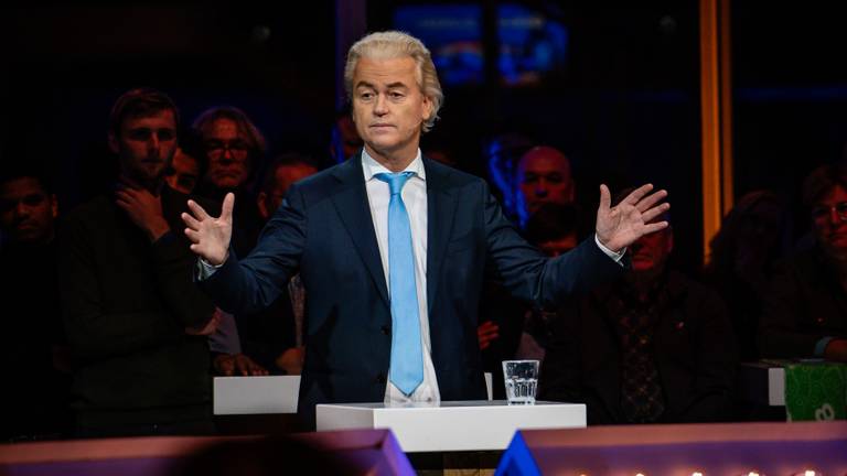 PVV-leider Geert Wilders bij het Debat van het Zuiden (foto: Dion Moonen).