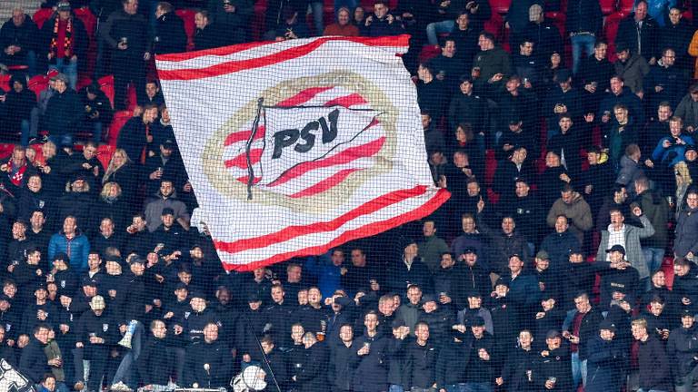 PSV-supporters (foto: OrangePictures).