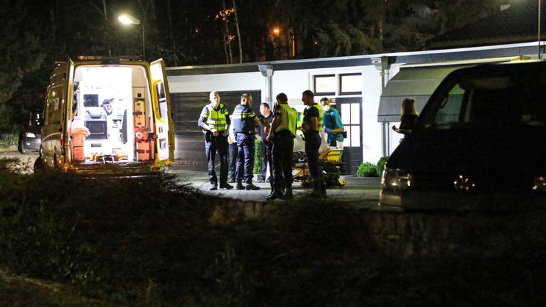 Verschillende hulpdiensten werden opgeroepen (foto: Harrie Grijseels/SQ Vision).