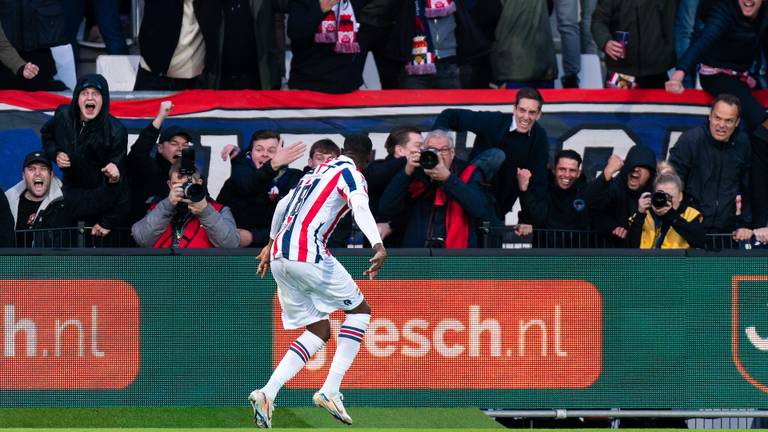 Jeremy Bokila scoorde de 2-2 (foto: Joris Verwijst/Orange Pictures).